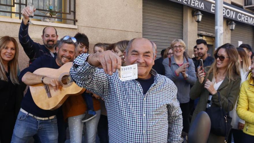 Alegria pel premi a Palamós.