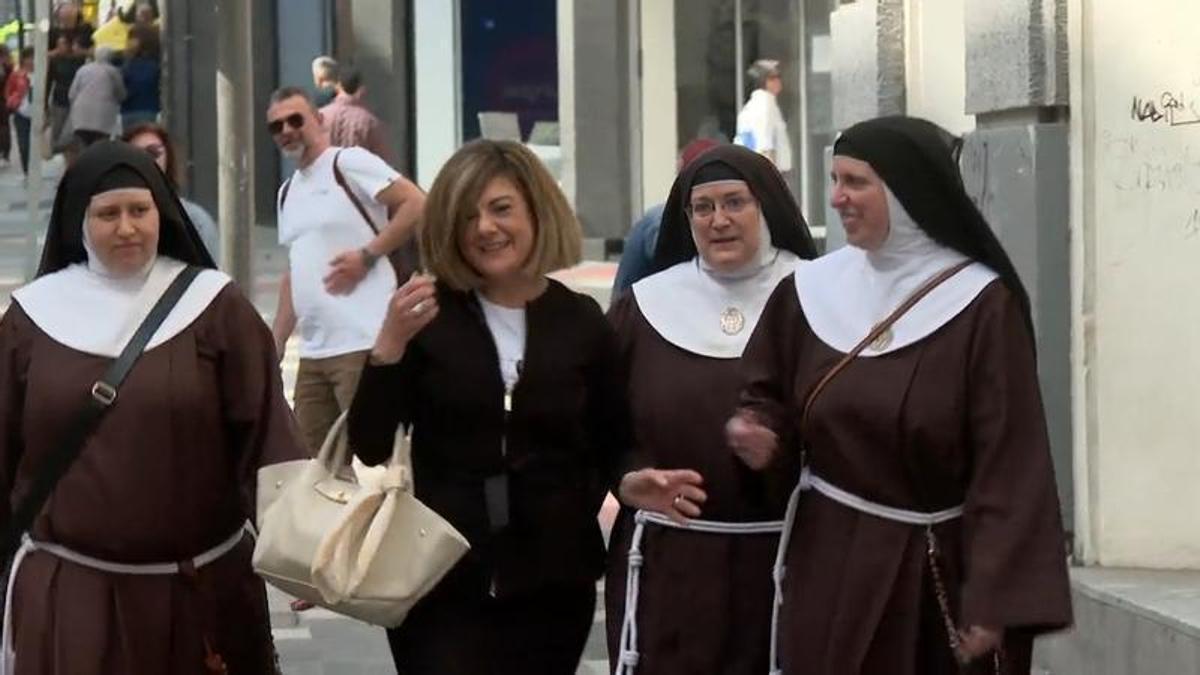 Las exmonjas de Belorado comparecen en los juzgados de Burgos