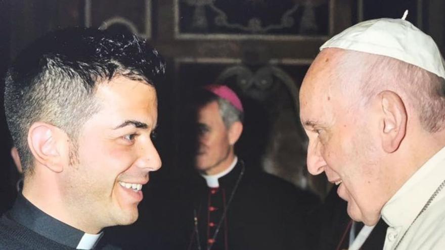 Marcos Torres fue
recibido por el Papa
Francisco en 2016.