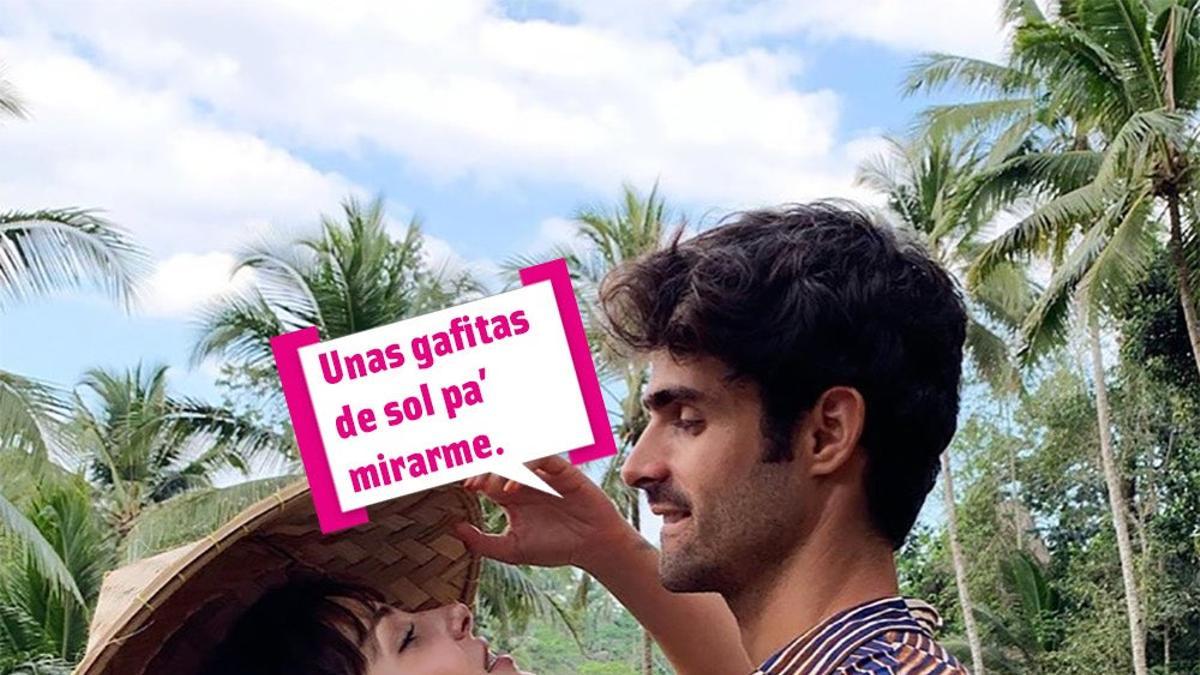 Andrea Duro y Juan Betancourt, juntos en Bali