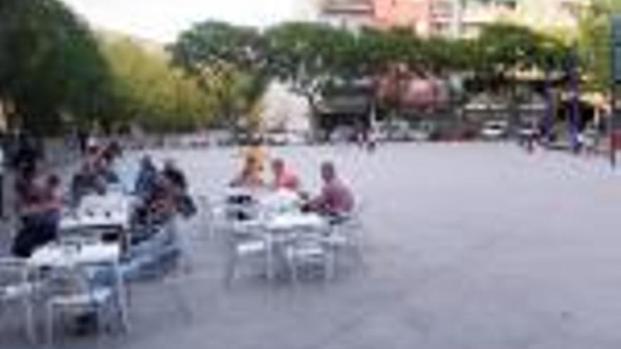 La plaça Catalunya, on s&#039;instal·laran càmeres de vigilància.