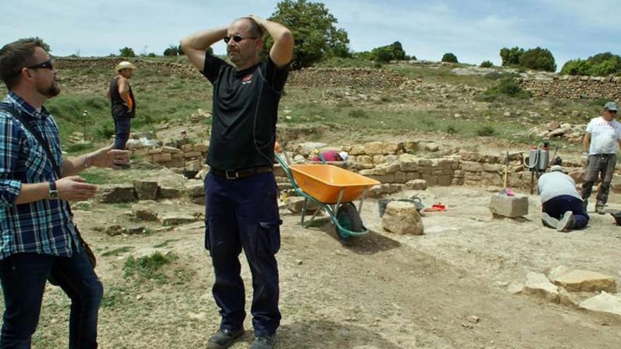 ‘Cazatesoros’ expolian en Forcall las excavaciones de la ciudad romana