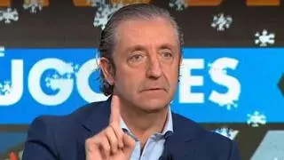 Doble reacción de Josep Pedrerol al penalti inventado del Real Madrid-Valencia