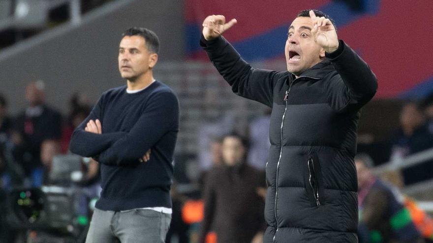 Xavi: «Vam ser millors i vam jugar més bé que el Girona»