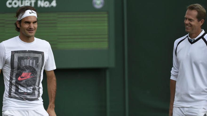 Roger Federer rompe con Edberg