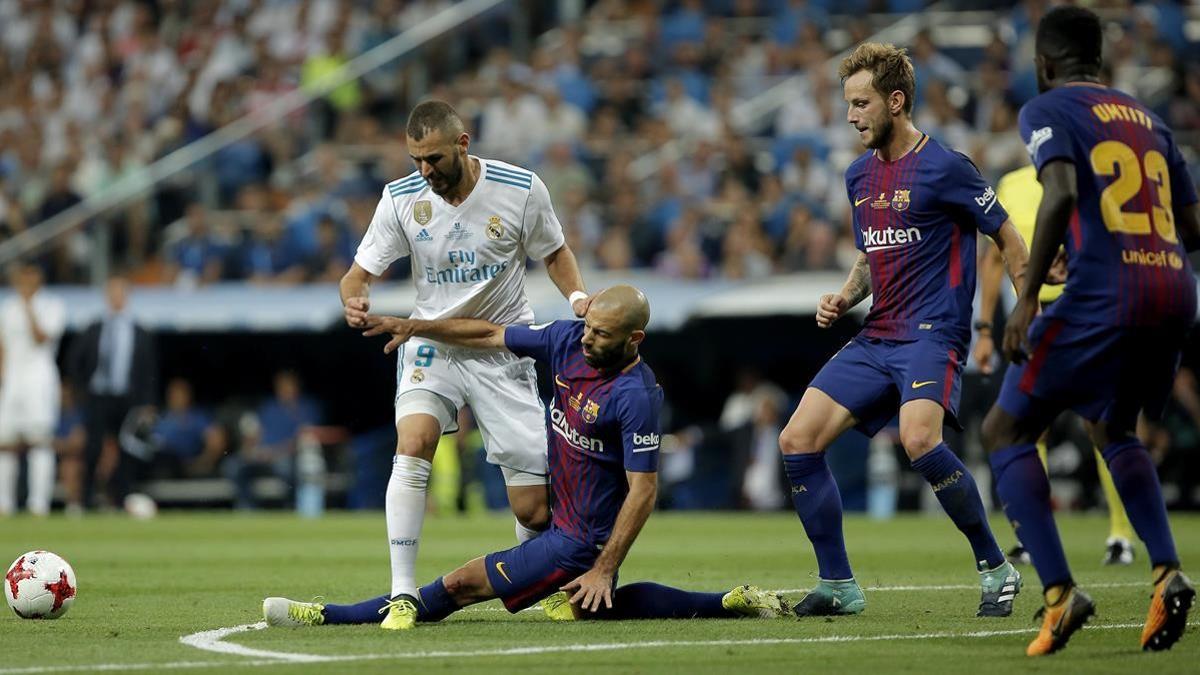 La última Supercopa de España, Madrid-Barça.