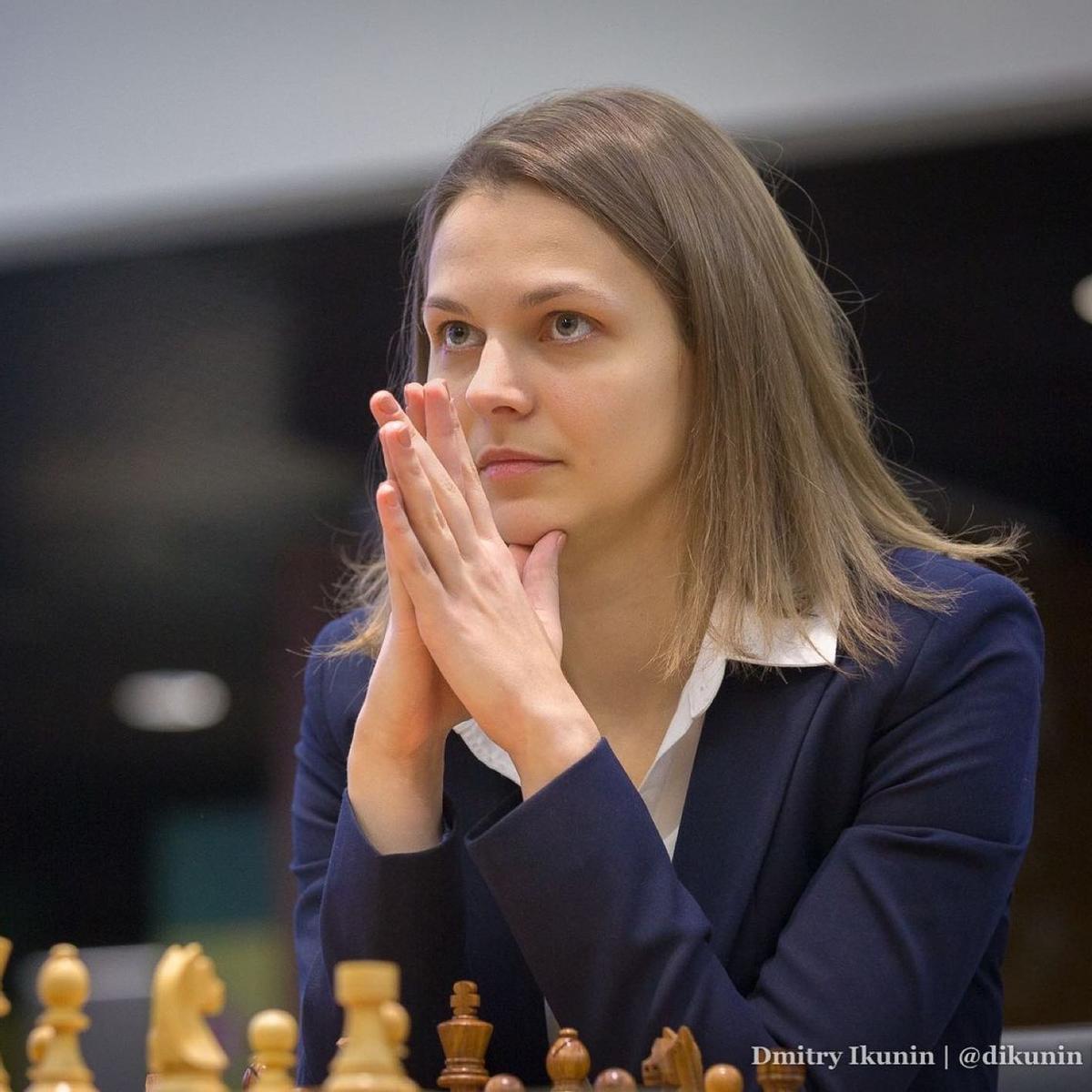 La Gran Maestra Femenina ucraniana, tres veces campeona del Mundo, Anna Muzychuk.