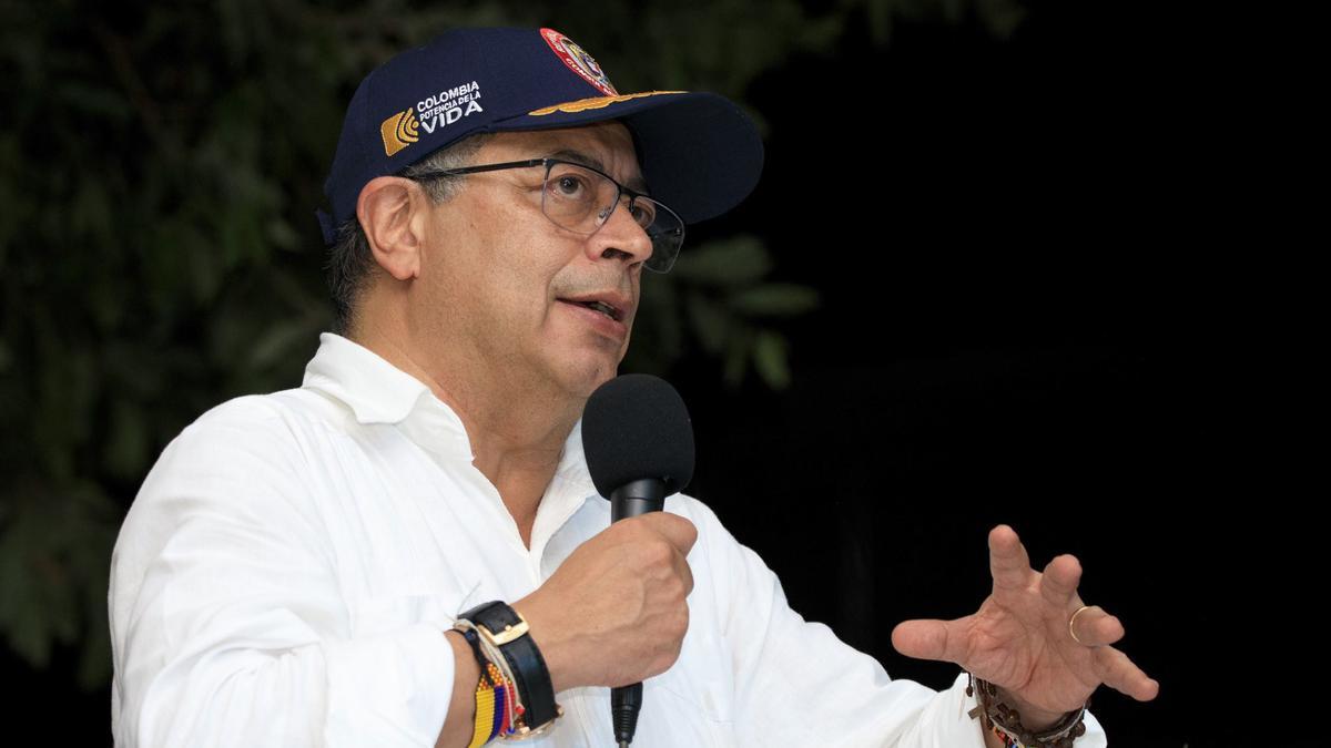 Archivo - El presidente de Colombia, Gustavo Petro