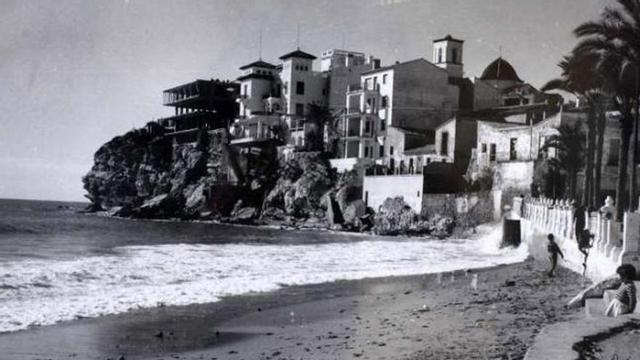 El promontorio de la costa de Benidorm garantizaba la defensa frente a los ataques piratas.