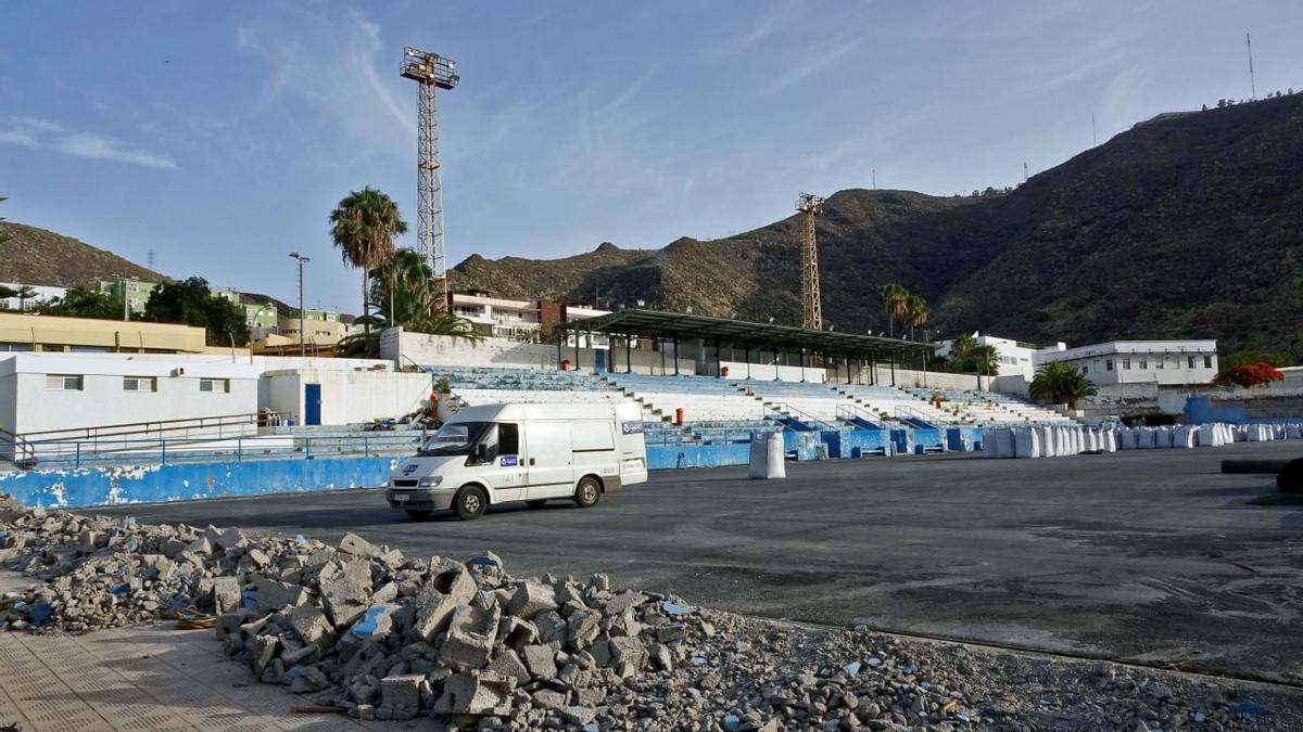 Campo de fúbol de La Salud.