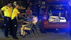 Tallada la circulació a l’R12 de Rodalies després d’un incendi a la catenària que va deixar vuit ferits