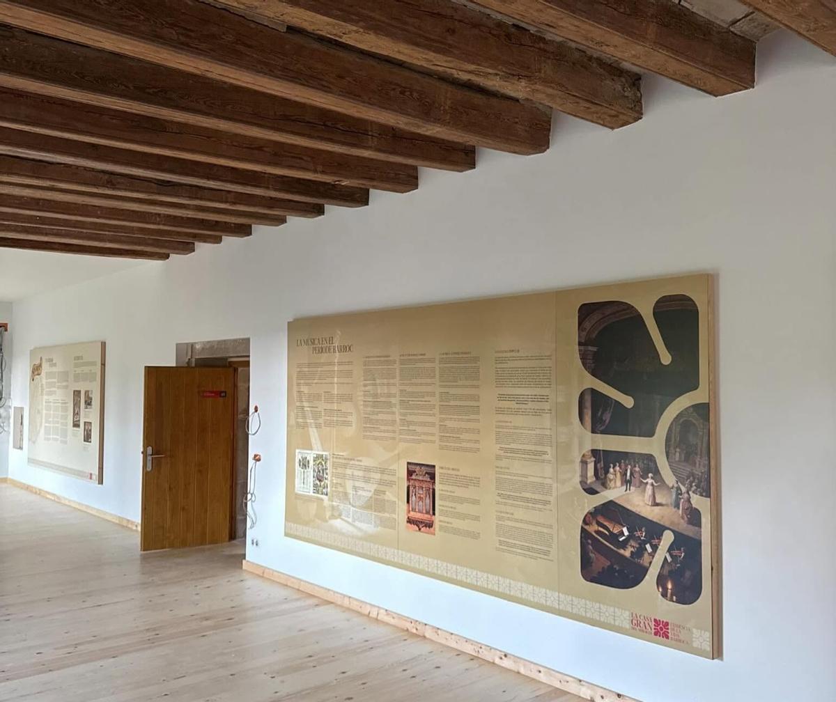 Un dels espais museitzats