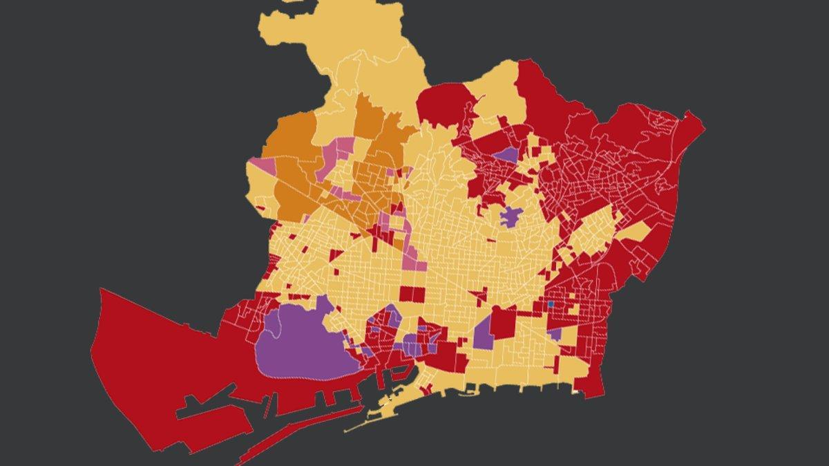 mapa barcelona