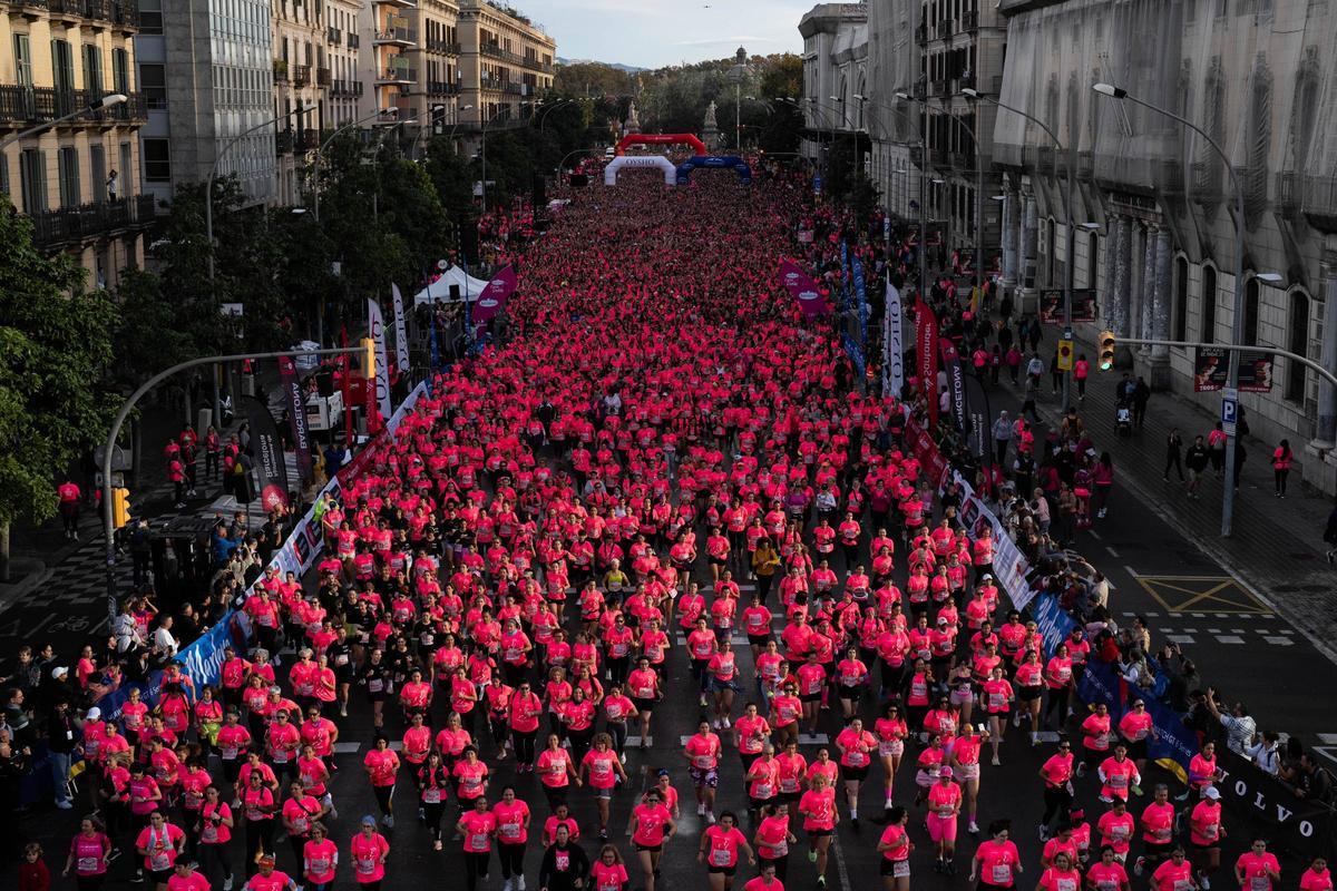 Búscate en la Cursa de la Dona: el gran evento con récord de participación y recorrido renovado