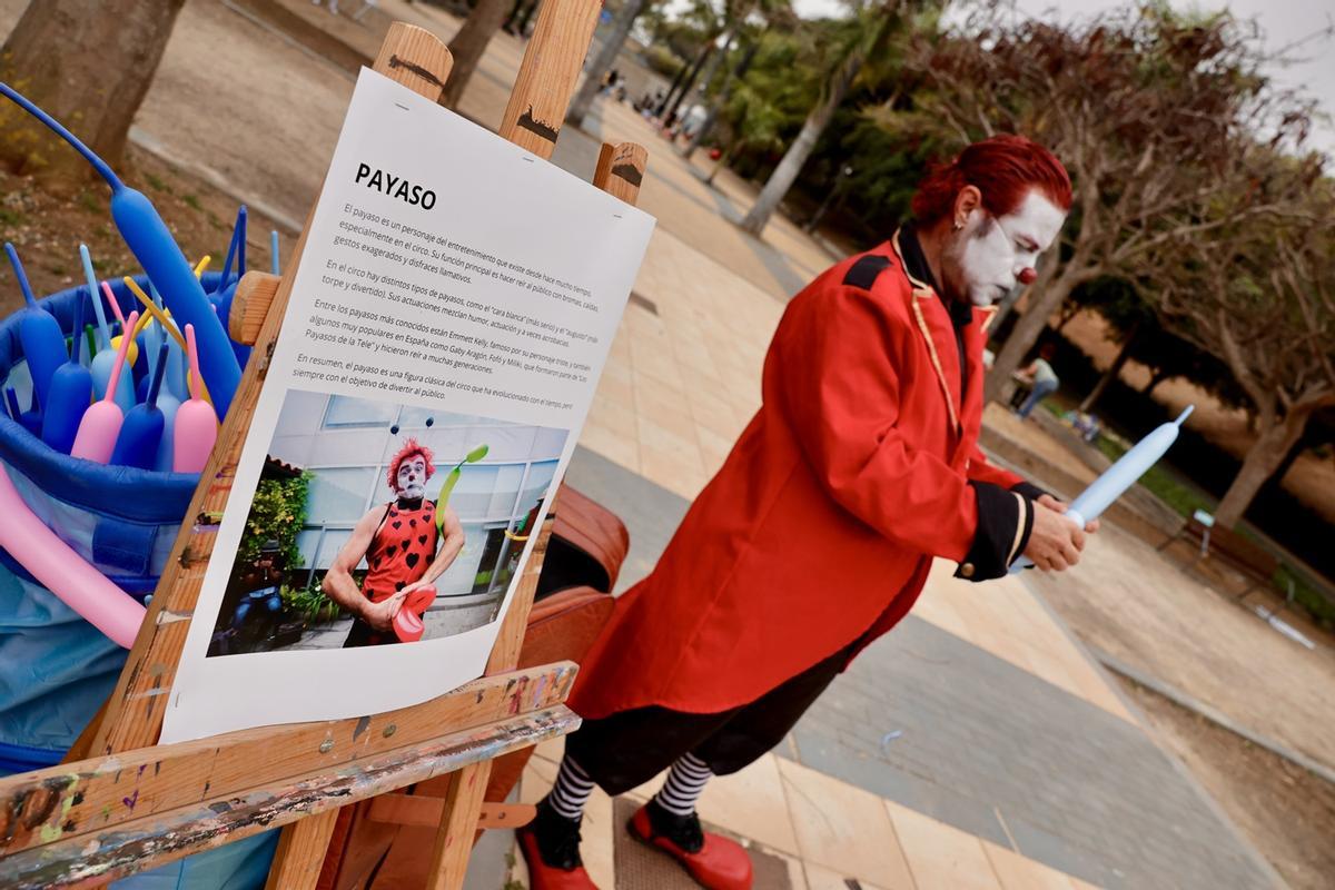 Día Mundial del Circo en el parque Juan Pablo II