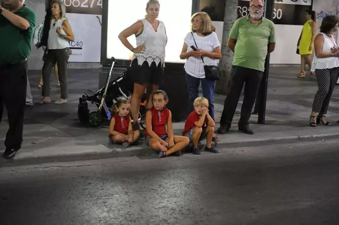 Desfile de Moros y Cristianos por las calles de Murcia