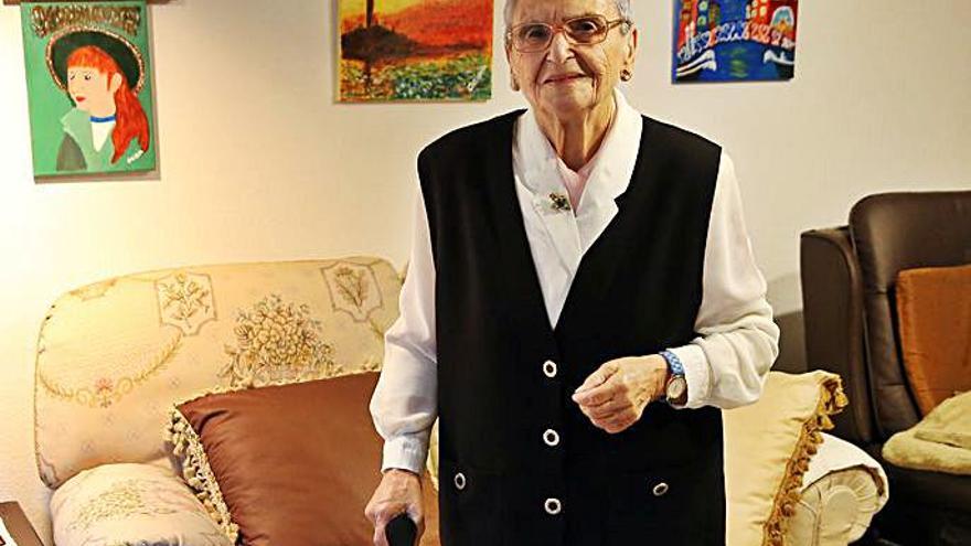Orisia reside sola a sus 92 años. |   // MARTA G. BREA