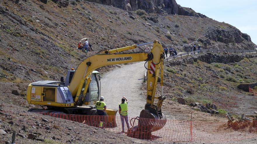 La jueza paraliza las obras de acceso a El Confital