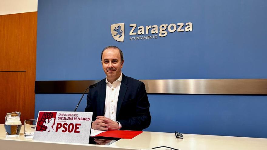 El PSOE acusa a Chueca de retrasar &quot;todo lo posible&quot; la zona de bajas emisiones en Zaragoza