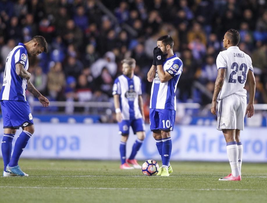 El Dépor cae goleado ante el Madrid