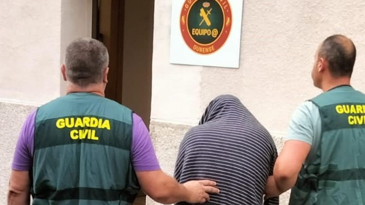 Detención del investigado en Ourense por las presuntas estafas