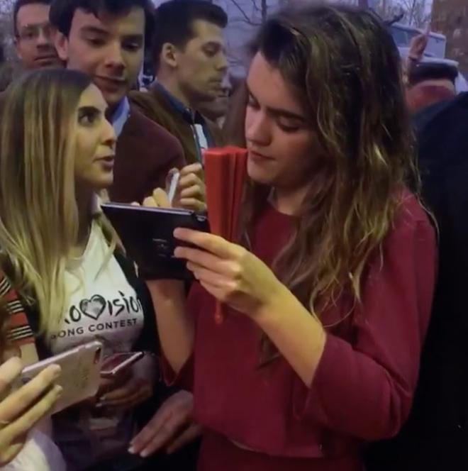 Y más autógrafos