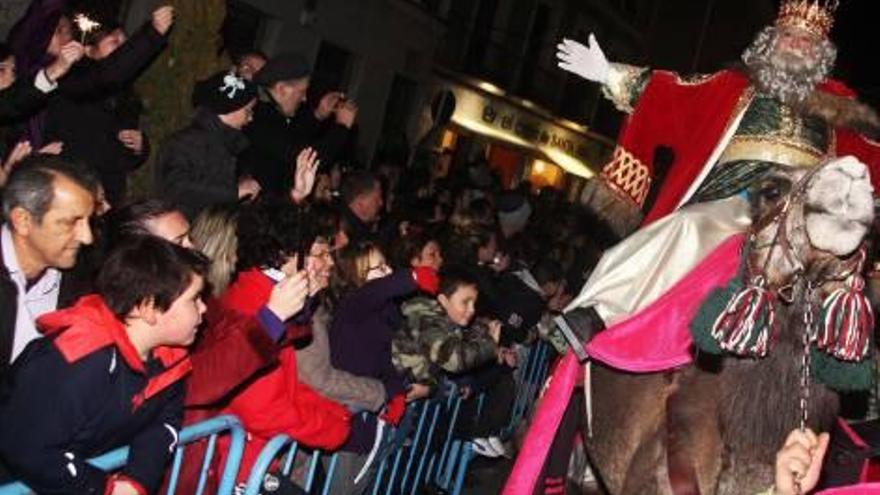 Cabalgata de Reyes Magos de Navidad de 2013.