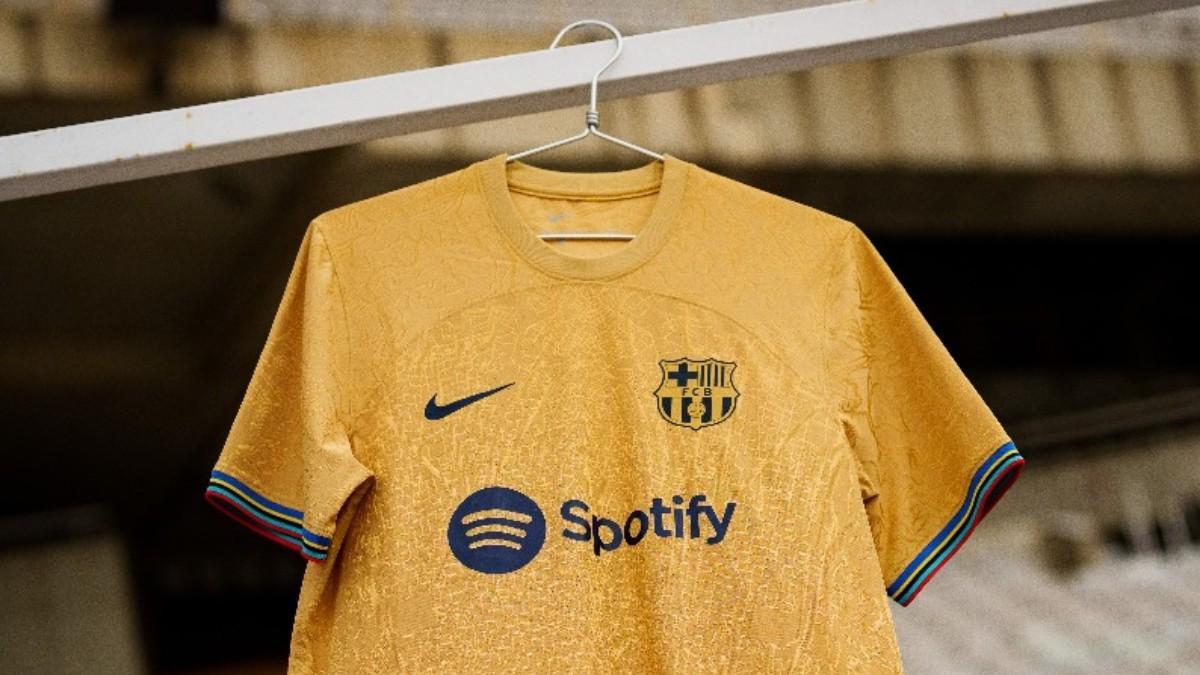 La segunda camiseta del Barça será naranja