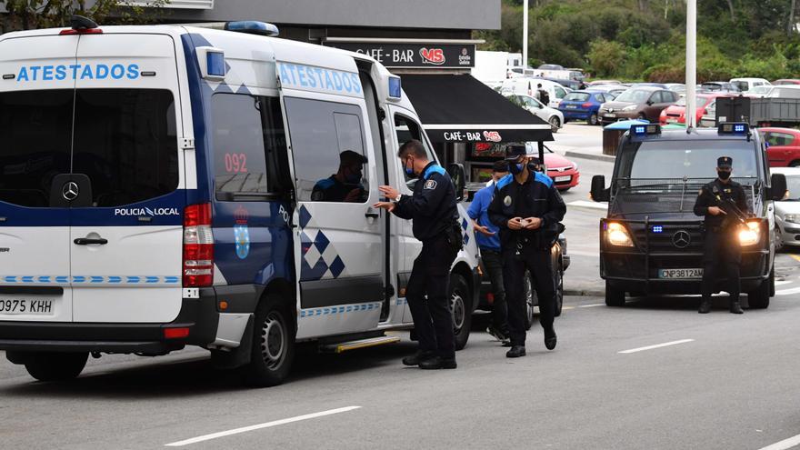 Alcanzado un patinete de madrugada en la ronda de Outeiro de A Coruña