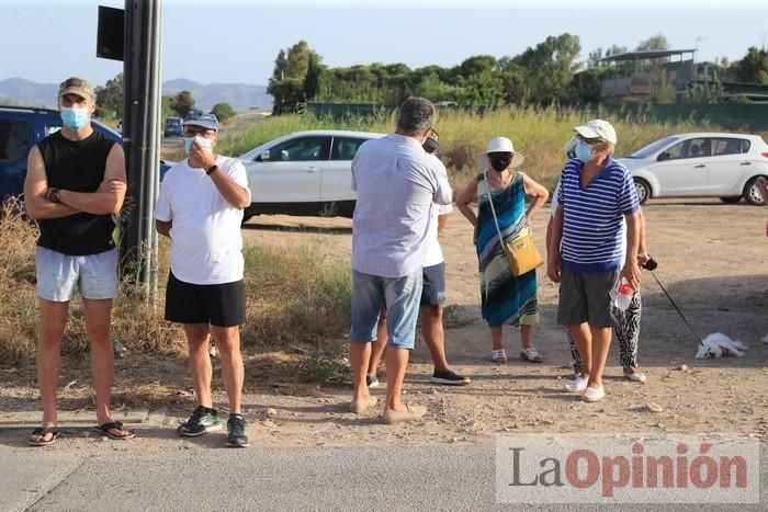 Protesta contra el estado del Mar Menor