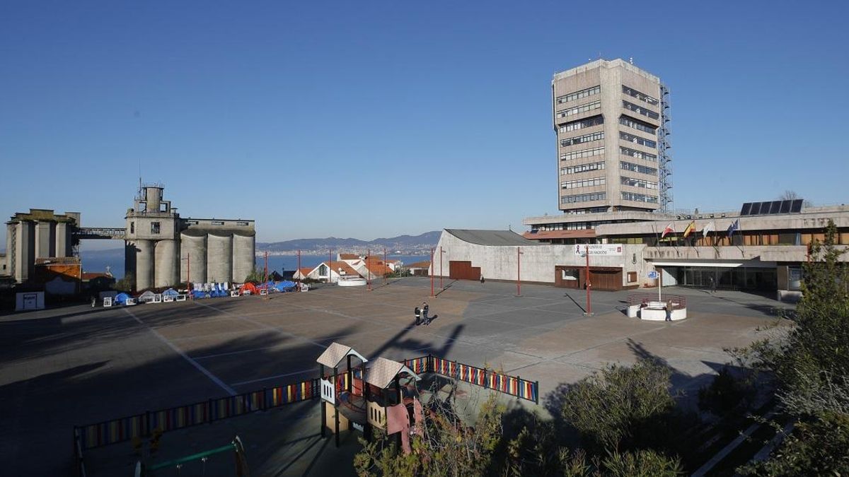 Praza do Rei, donde se ubica el Concello de Vigo