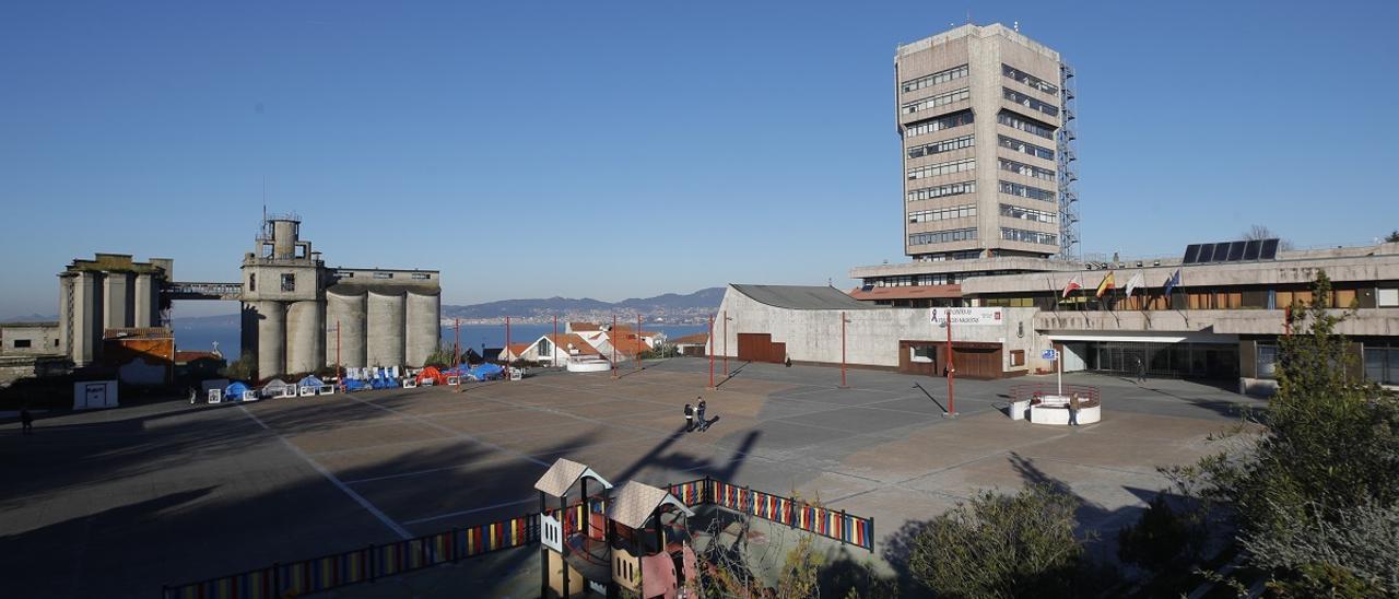 Praza do Rei, donde se ubica el Concello de Vigo