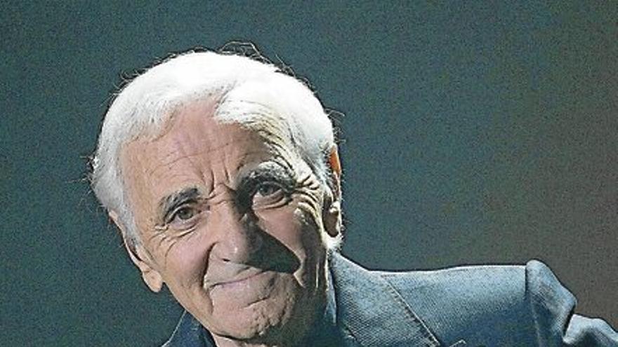 Charles Aznavour, cantante: &quot;Mi mayor placer es mi trabajo&quot;