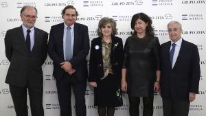 Eduardo Costas, Alejandro Sopeña, Maria Luis Carcedo, Irene Lanzaco y Luis Pablo Rodriguez.