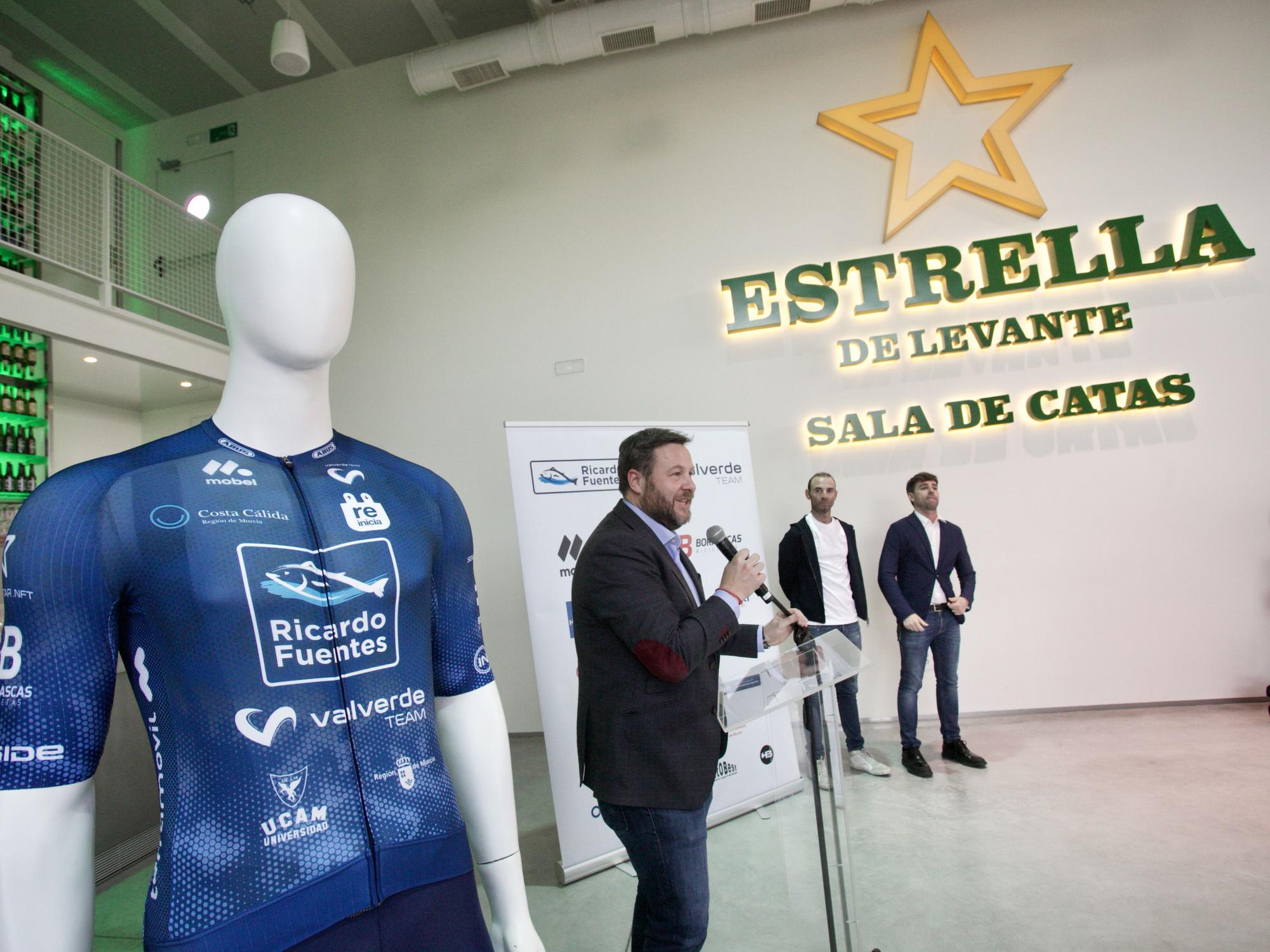 Presentación del Valverde Team en Murcia