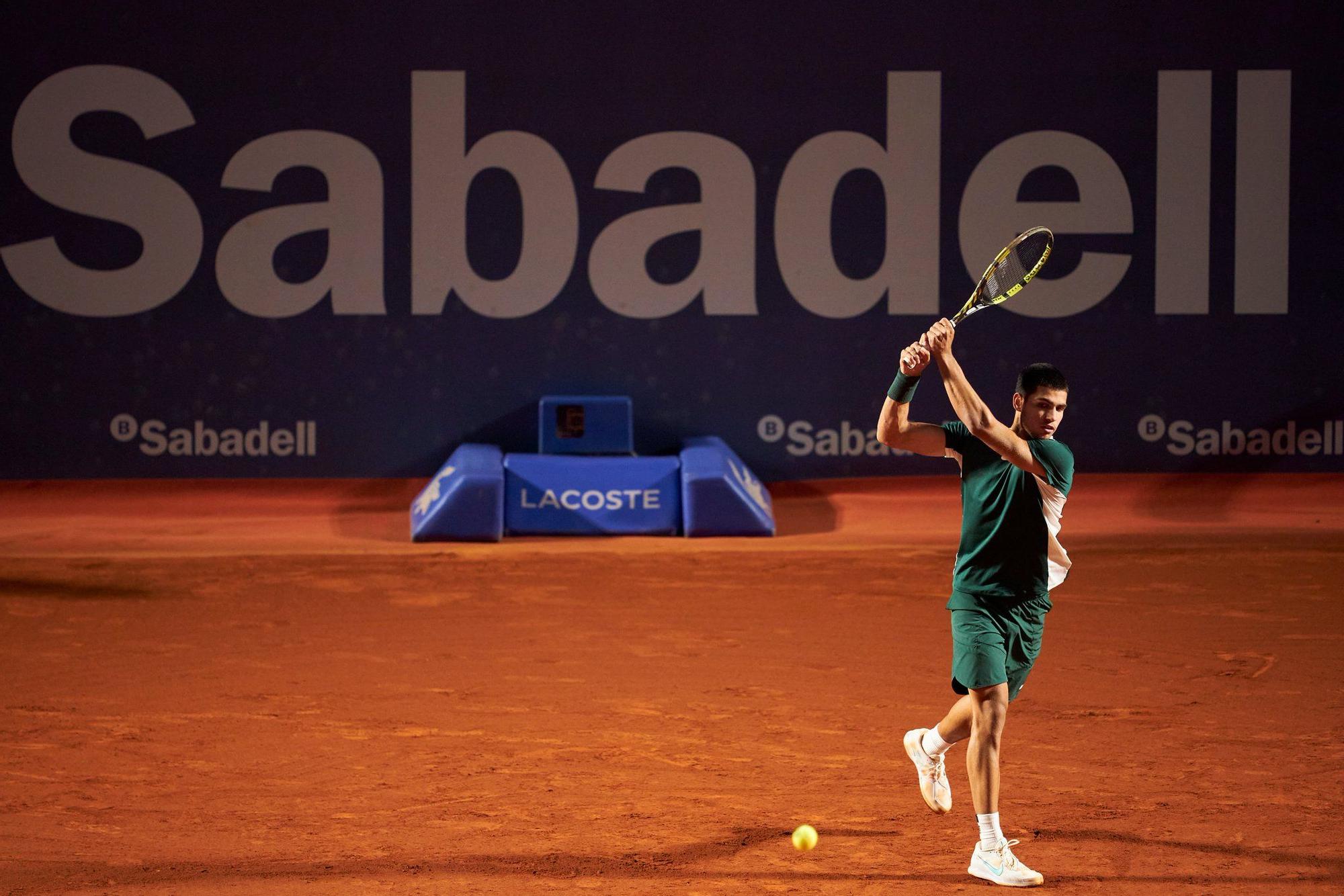 Alcaraz en las semifinales del Barcelona Open