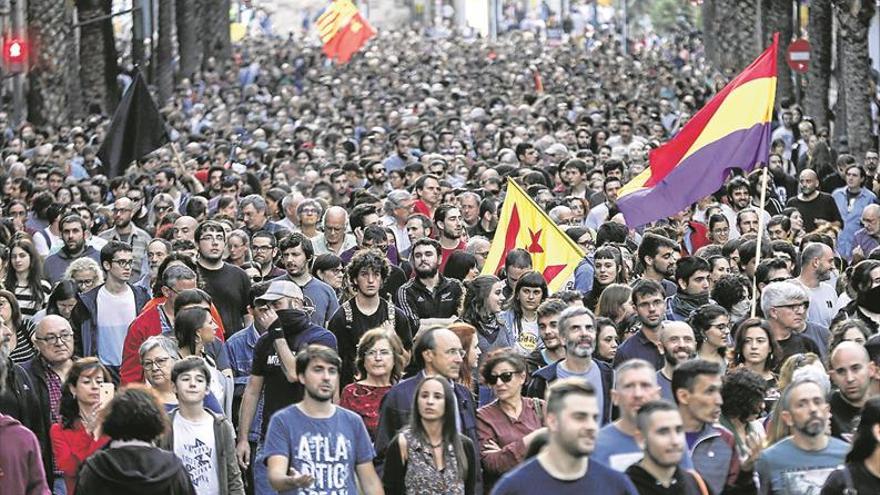 València clama contra los ataques fascistas del pasado 9 d’Octubre