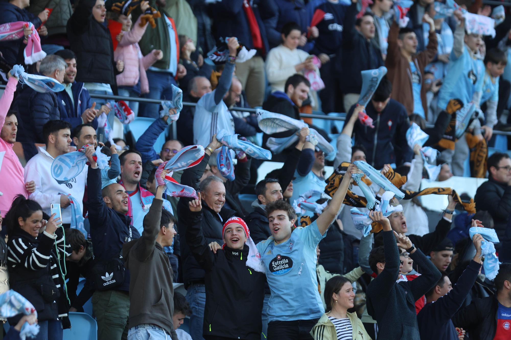 Las mejores imágenes del Celta-Valladolid (3-0)