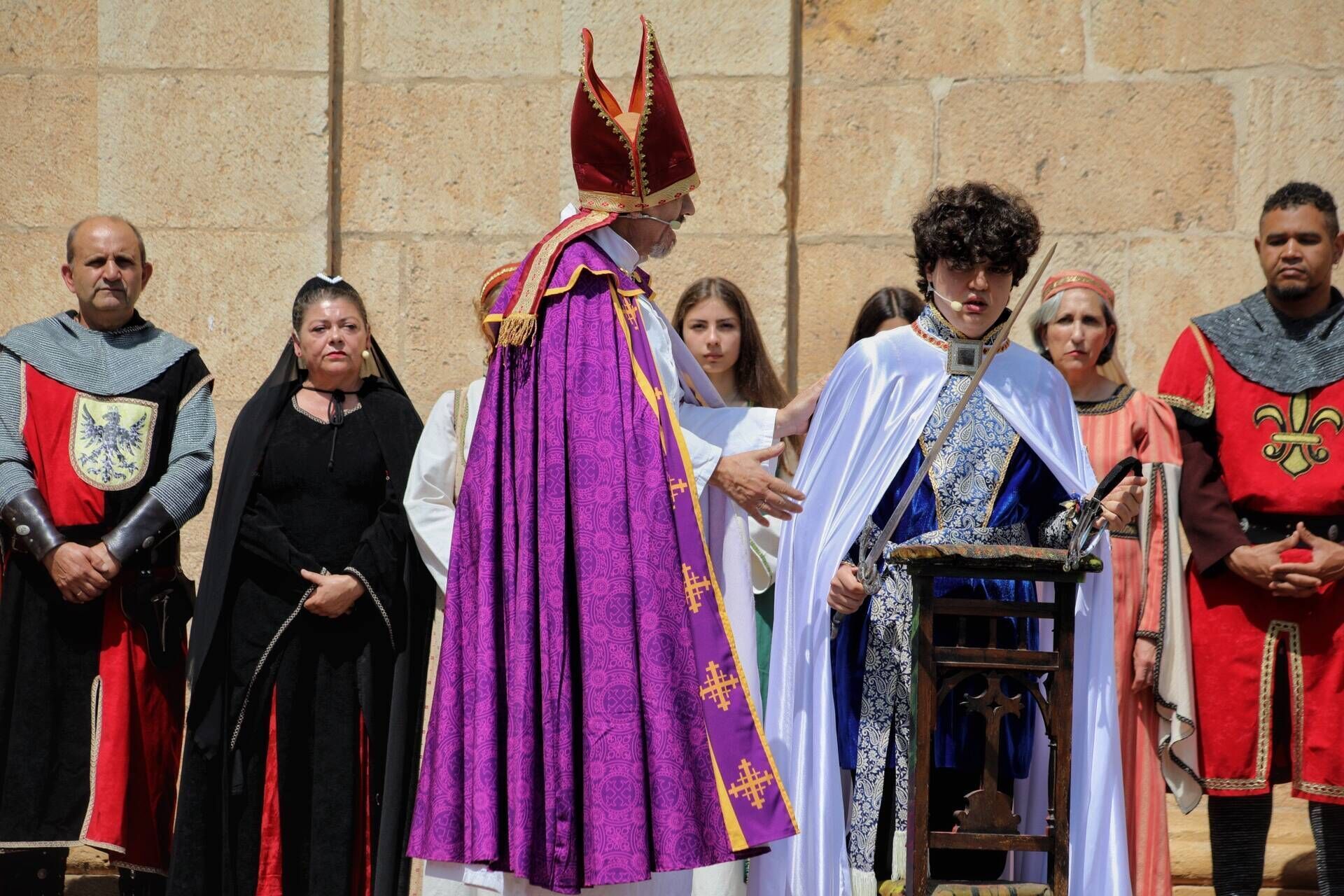 Zamora. Actos Homenaje Infante Afonso Henriques.