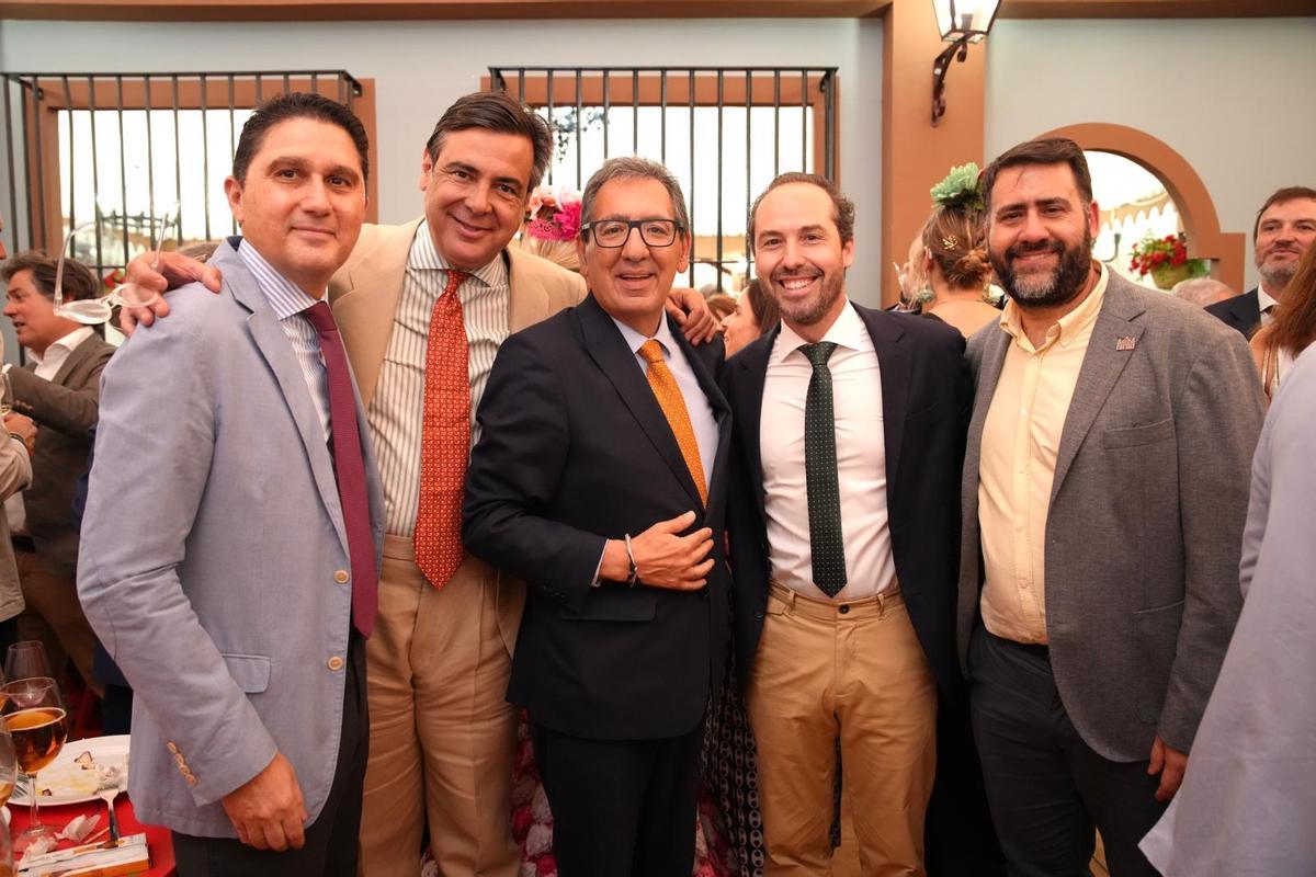 Martes de Feria en la caseta de la Fundación Cajasol