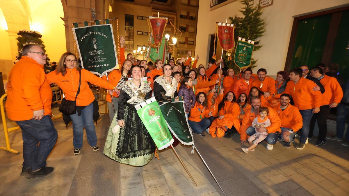 La comisión Cor de la Ciutat celebra el histórico triunfo.