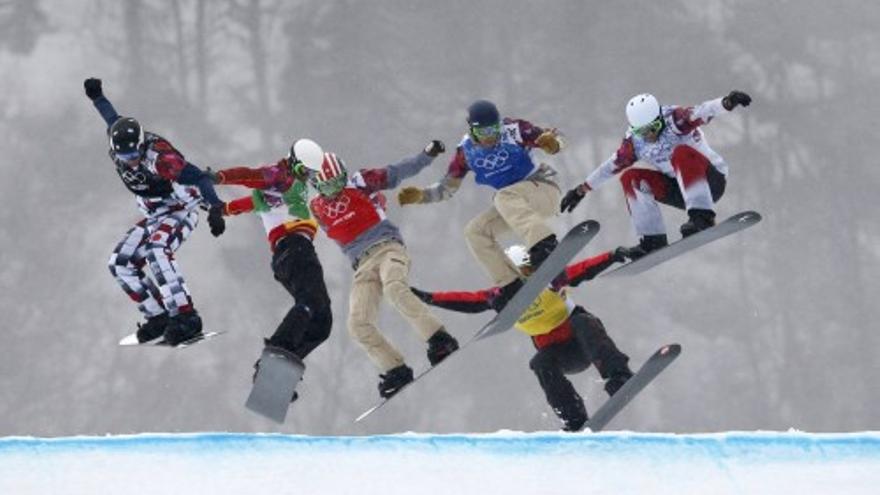 El &#039;boardercross&#039; en los Juegos de Sochi