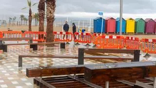 Actuación urgente por falta de seguridad en las nuevas pérgolas del paseo de San Juan