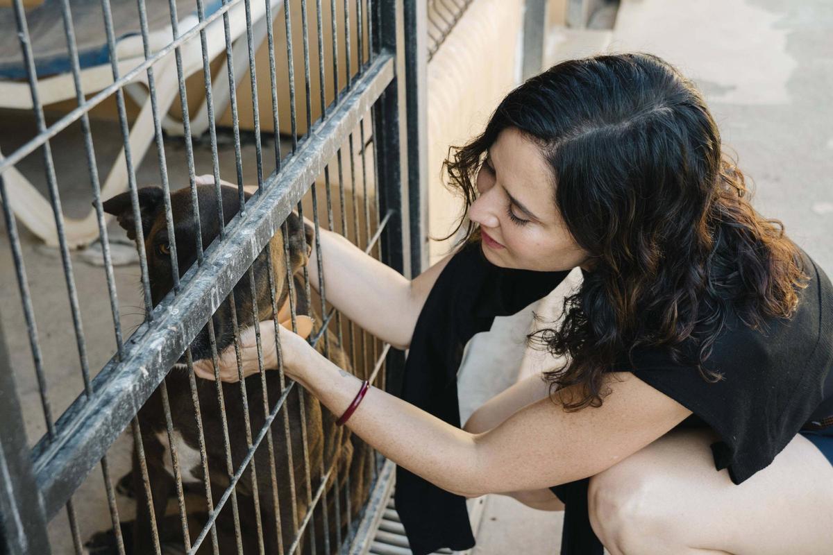 Isabel Díaz Ayuso visita el el Centro de Protección de sa Coma en Ibiza Isabel Díaz Ayuso visita el el Centro de Protección de sa Coma en Ibiza