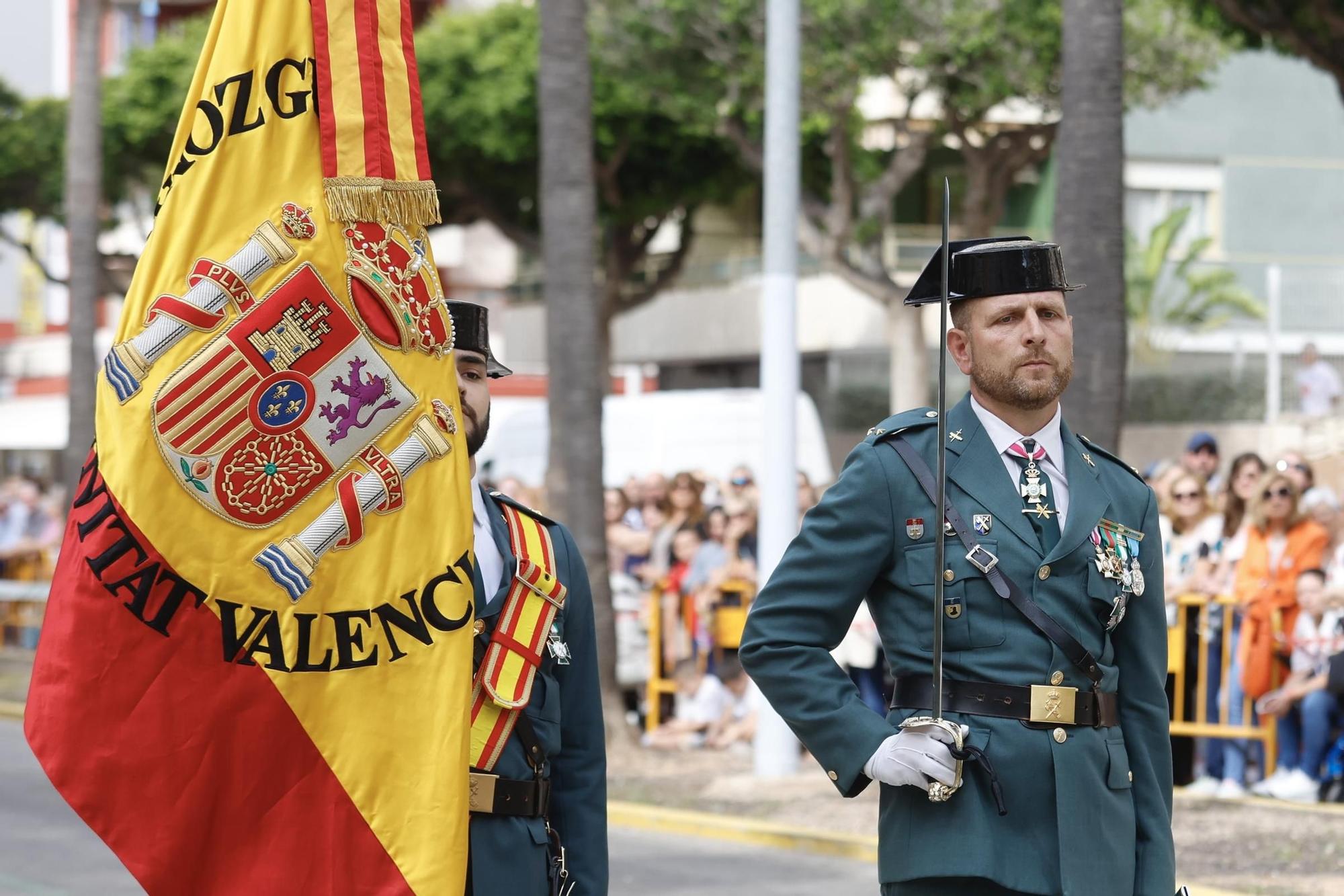 Celebración del dia de la Hispanidad en Cullera