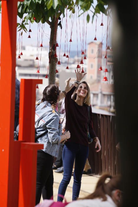 Girona es torna a omplir de visitants el darrer cap de setmana de Temps de Flors