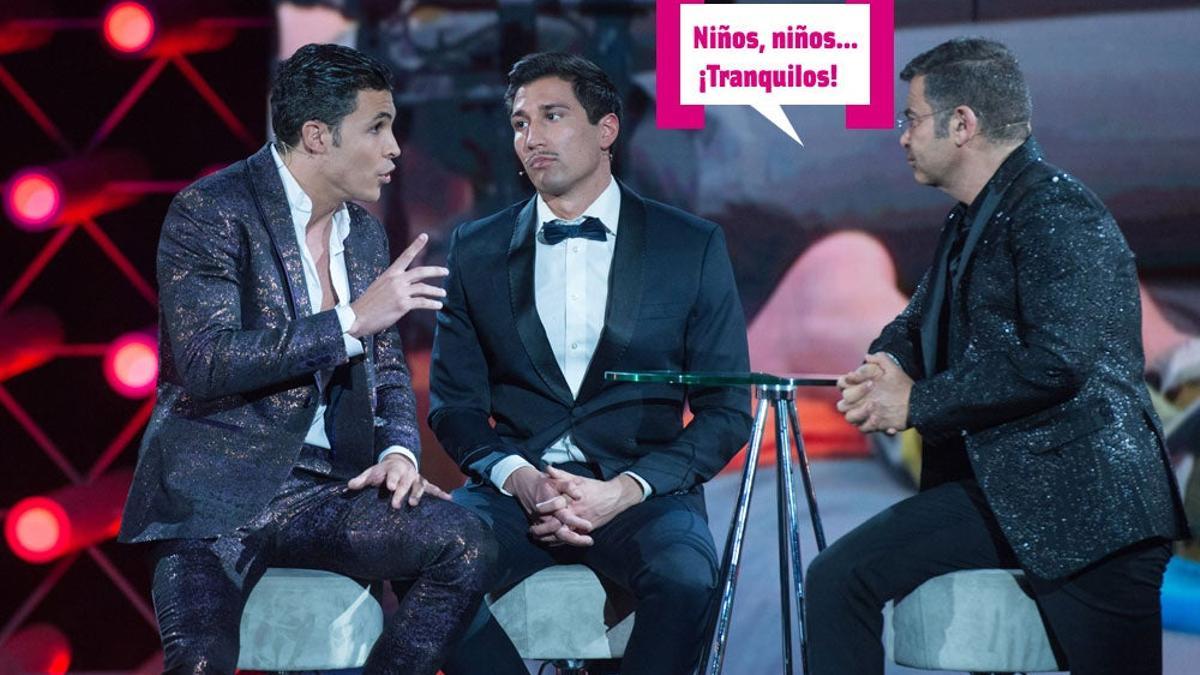 Kiko, Gianmarco y Jorge Javier en la gala de 'El tiempo del descuento'