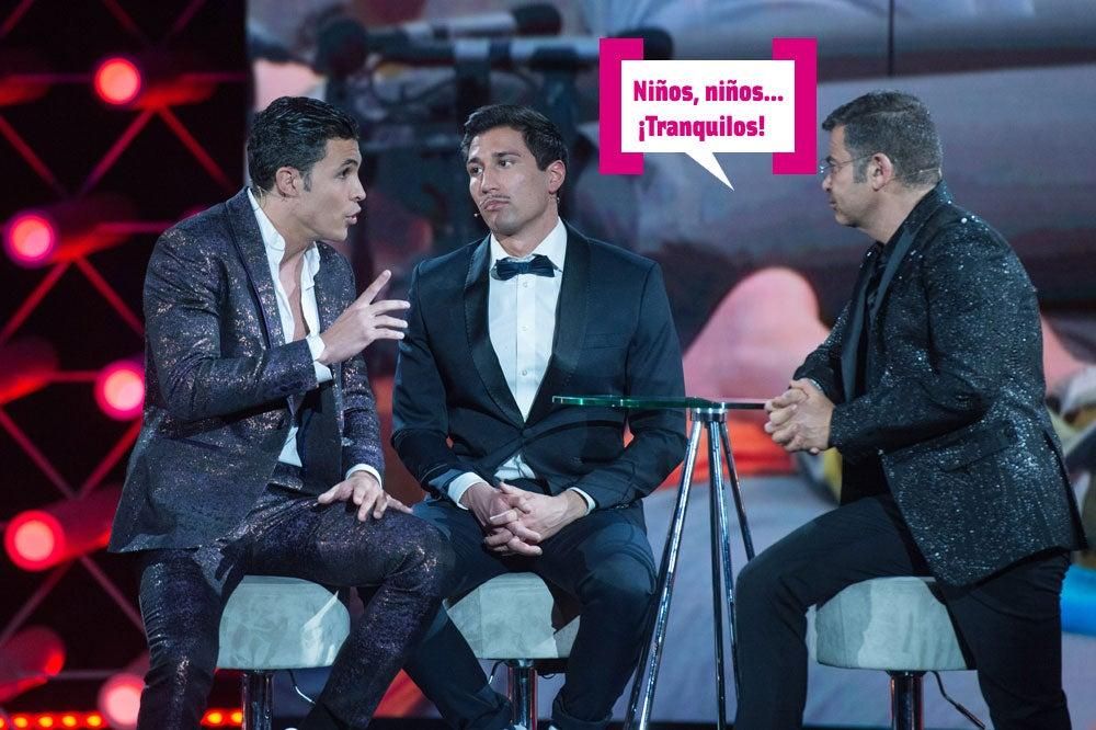 Kiko, Gianmarco y Jorge Javier en la gala de 'El tiempo del descuento'