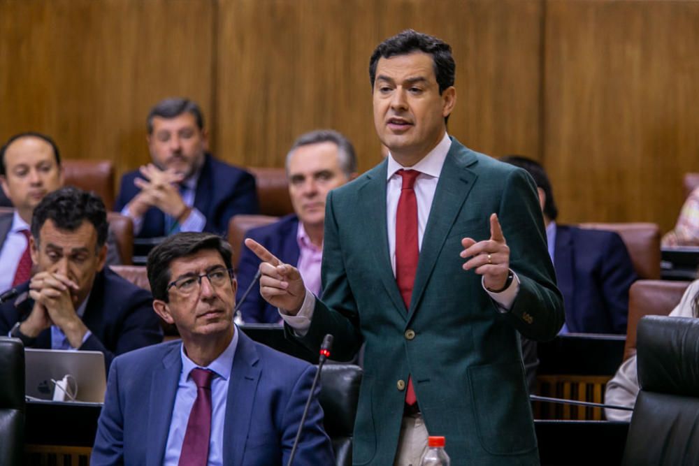 ..Segunda jornada del Pleno del Parlamento andaluz