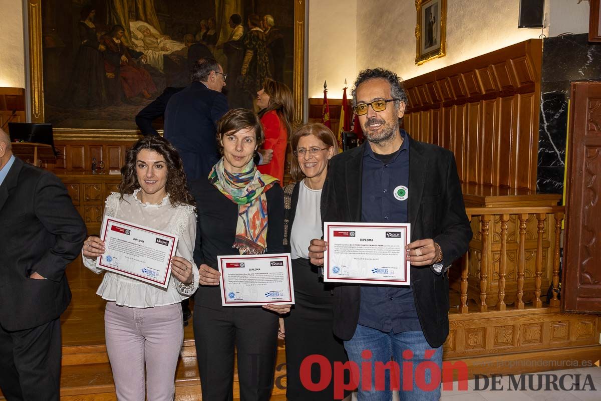 Entrega de los premios Robles Chillida en Caravaca